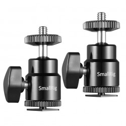 SmallRig Fixation pour cold shoe de caméra avec vis ¼ supplémentaire (2 pièces) - 2059
