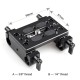 SmallRig Baseplate mit Dual 15mm Rod Clamp 1775