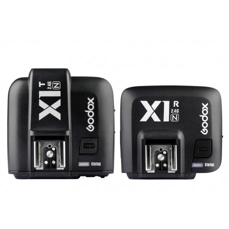 2* X1R-N Empfänger für Nikon Godox XPro-N TTL 2.4G Funk Blitzauslöser 