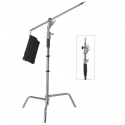 Trépied de studio Rafalia K3450 max 10kg avec bras C-Stand