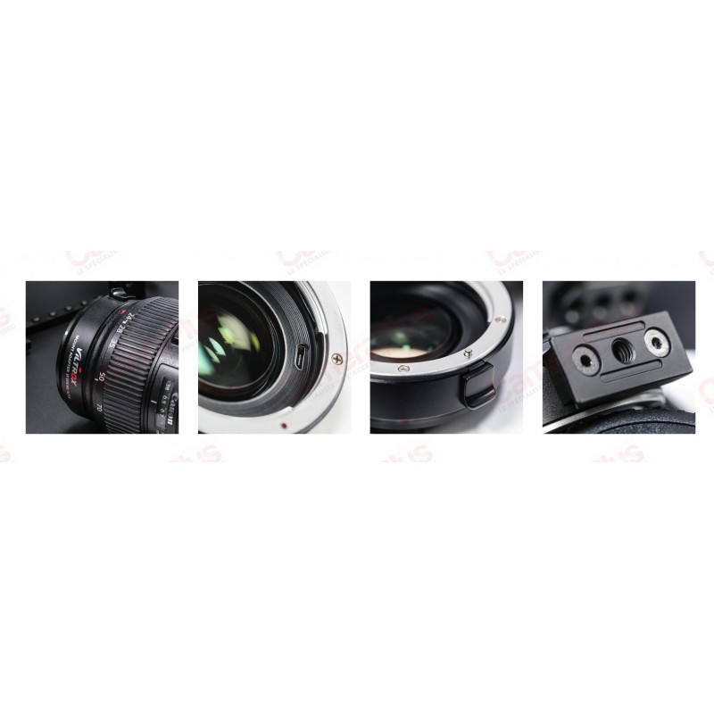 Viltrox EF-EOS M2 Speedbooster 0.71x Adaptateur Canon EF à EOS M ...