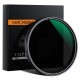 Variabler ND-Filter ND8 bis ND2000 K&F Concept