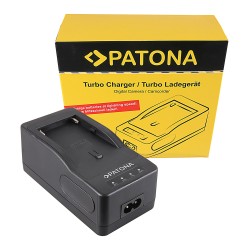 Patona Turbo Ladegerät 220v für NP-F akku