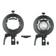 Godox S2 Fixation flash cobra pour monture Bowens S-Mount