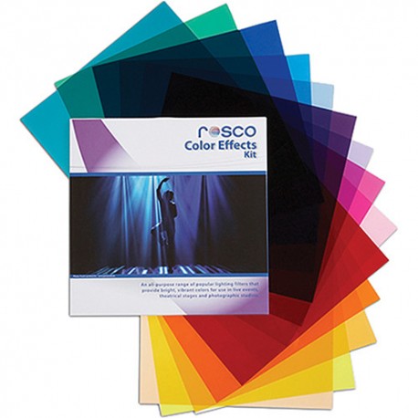 Rosco Gélatine de couleur Color Effects Kit 15 pcs 30x30cm