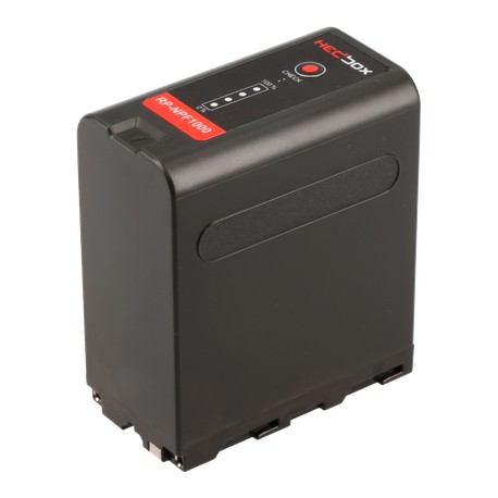 Batterie Hedbox NP-F1000 pour Sony et autres 10400mAh