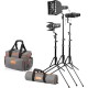 Godox S30 Set mit 3 LED Leuchten Fokussierendes