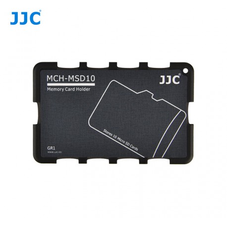 Aufbewahrungs-Etui im Kreditkartenformat für 10 microSD-Karten