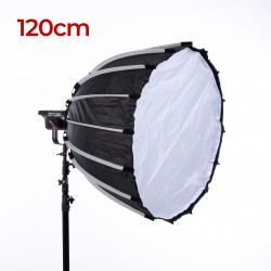 Softbox octogonal 120cm Bowens avec système de montage rapide