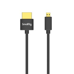 SmallRig câble micro HDMI à Full HDMI 4K (D à A) 55cm - 3043