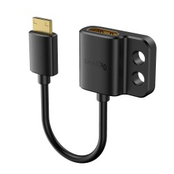 SmallRig adaptateur Mini HDMI à HDMI Full 4k (C to A) - 3020