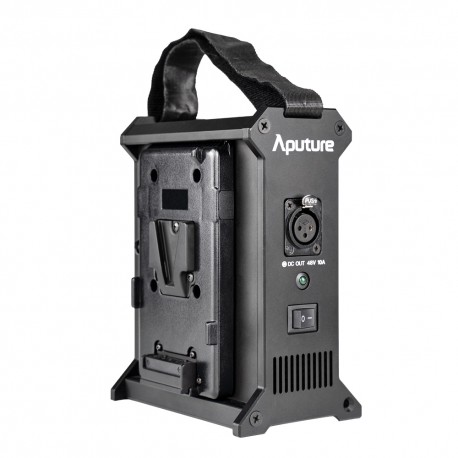 Aputure 2-Bay batteries Station d'alimentation V-Mount sortie 480w