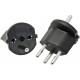 Adaptateur 220v prise EU à prise Suisse CH 3 pin irréversible