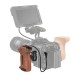 SmallRig poignée en bois avec bouton Start/stop pour Sony, Panasonic, Fuji, Z Cam - 3323