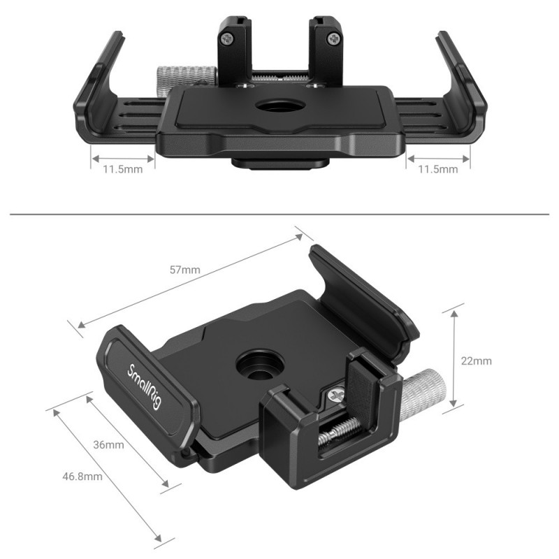 SmallRig T5/T7 SSD support pour BMPCC 6K pro - 3272 