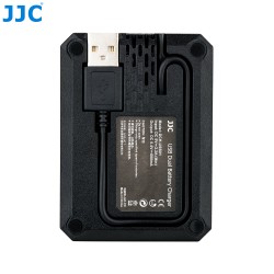 JJC Chargeur double USB pour Canon LP-E6N