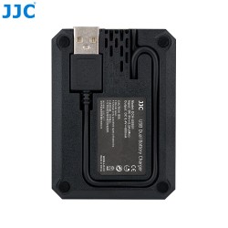 JJC Duales USB-Ladegerät für Panasonic BLF19 / BLK22