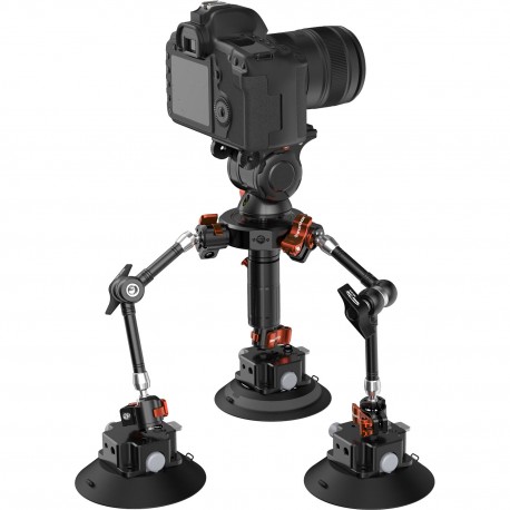 iFootage Spider Crab kit 4x ventouses pour véhicule avec accessoires VM-I