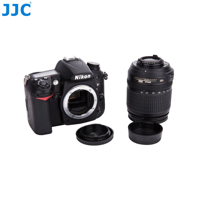 Bouchon Objectif Arrière Nikon F Mount - Pour D3100, D3300, D5500, D750, D500, Etc. - Protection Contre Poussière
