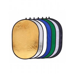 Godox Réflecteur 7 en 1 doré, argent, noir, blanc, translucide, bleu, vert - 150x200cm