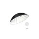 Godox Parapluie UB-L3 60 noir/argent 150cm