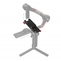 SmallRig Power Pass-Through Platte für DJI RS2 - 3251