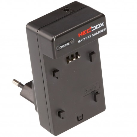 Chargeur Hedbox 12v et 220v avec plaque interchangeable - RP-DC30