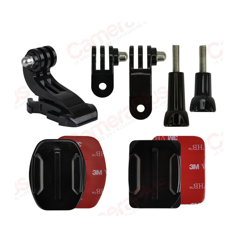 Kit de fixation pour casque JJC GoPro 