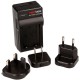 Chargeur Hedbox 12v et 220v avec plaque interchangeable - RP-DC30