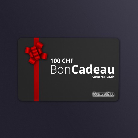 Carte cadeau CameraPlus d'une valeur de 100CHF