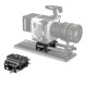 SmallRig Baseplate avec Dual 15mm Rod Clamp (version magnesium) -3067