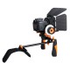 Set Aputure Schulter Schwebestativ + Follow Focus + Linsenschirm