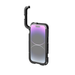SmallRig Mobile Cage vidéo kit avec 1 poignée pour iPhone 14 Pro - 4100
