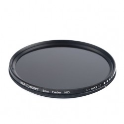 Filtre ND Variable K&F Concept 62 Mm ND8 à ND2000 – Verre Japonais Pour Paysages Et Vidéo