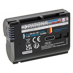 Patona Platinum akku für Nikon EN-EL15C 2250mAh mit USB-C