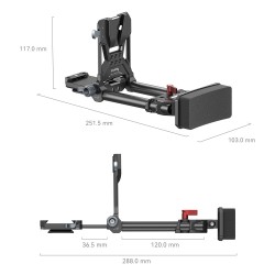 SmallRig Advanced Compact V-Mount Batteriemontagesystem - 4063