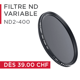 Filter variabler ND2 bis ND400